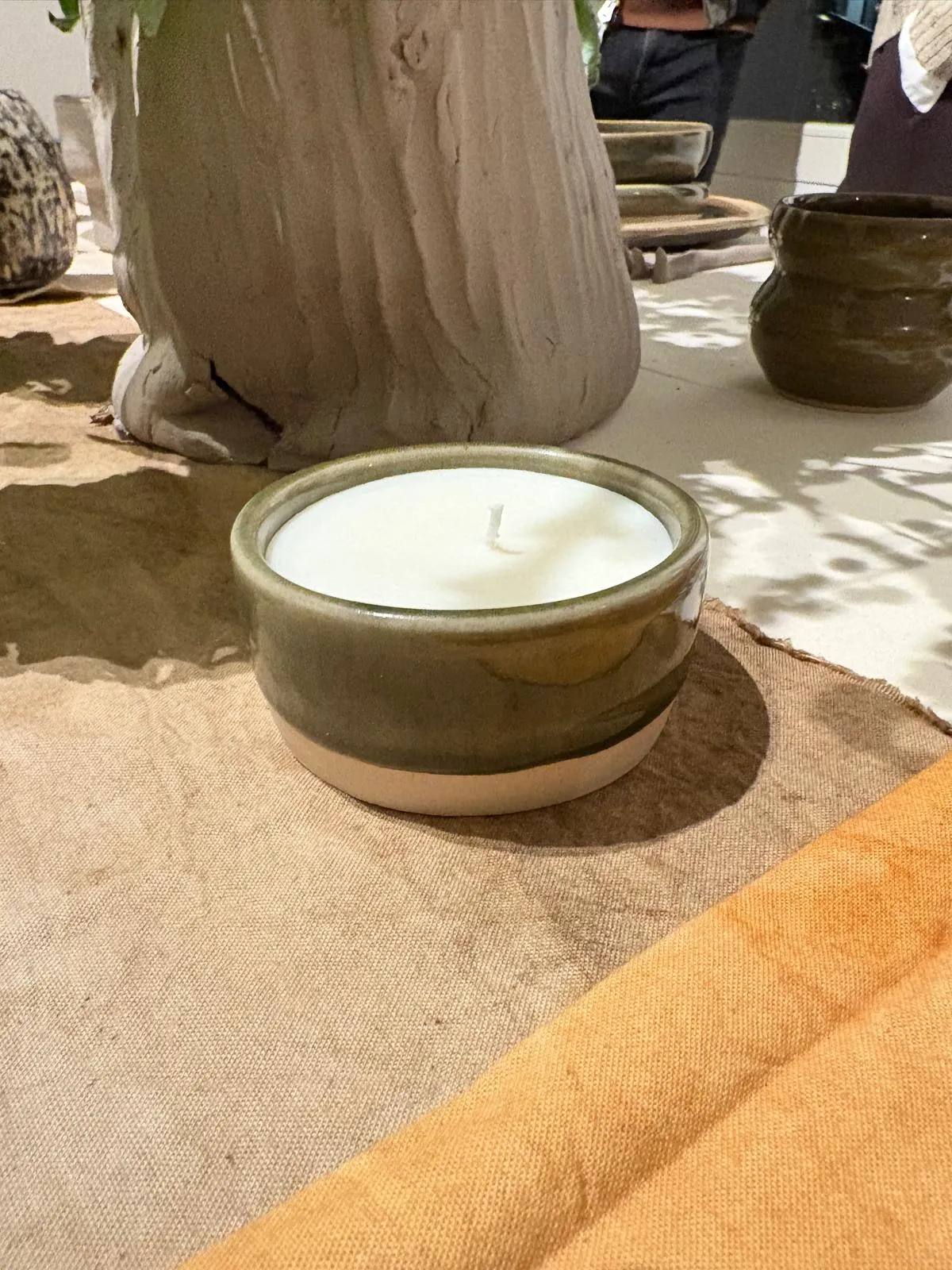Handmade candle